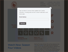 Tablet Screenshot of 20summers.org